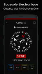 Boussole : Digital Compass App screenshot
