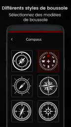 Boussole : Digital Compass App screenshot