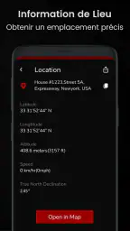 Boussole : Digital Compass App screenshot