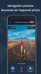 Boussole numérique et météo screenshot