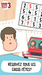 Brain Test 3 : Quêtes screenshot