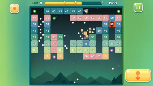 Bricks Breaker tournage screenshot