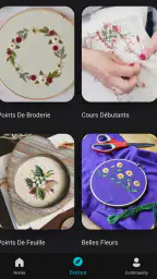 Broderie Points Tutoriels screenshot