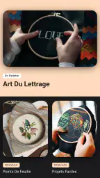 Broderie Points Tutoriels screenshot