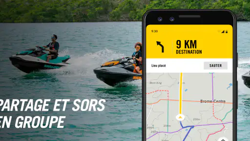 BRP GO! : Cartes et Navigation screenshot