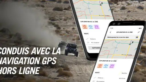 BRP GO! : Cartes et Navigation screenshot