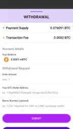 BTC Miner Plus + ALT Coin screenshot