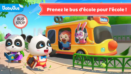Bus Scolaire de Bébé Panda screenshot