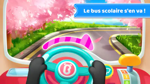 Bus Scolaire de Bébé Panda screenshot
