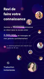 BuzzCast- Chat vidéo en direct screenshot