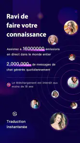 BuzzCast- Chat vidéo en direct screenshot