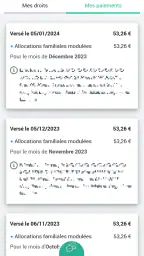 Caf - Mon Compte screenshot