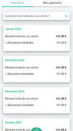 Caf - Mon Compte screenshot
