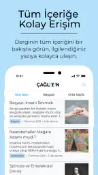 Çağlayan Dergisi screenshot