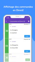 Caisse enregistreuse fast-food screenshot