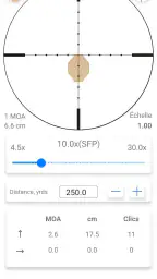 Calculateur balistique 2026 screenshot