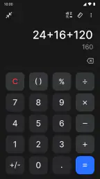 Calculatrice screenshot