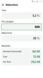 Calculatrice Simple screenshot