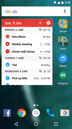Calendar Widget: Agenda - Beau screenshot