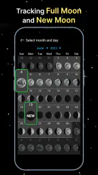 Calendrier des phases de lune screenshot