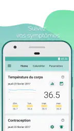 Calendrier des règles Lilly screenshot