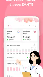 Calendrier des règles – Suivi screenshot