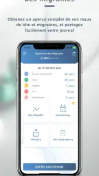 Calendrier Migraines screenshot