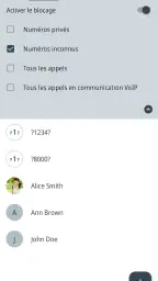 Calls Blacklist - Bloc appels screenshot