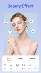 Caméra beauté - Caméra selfie screenshot