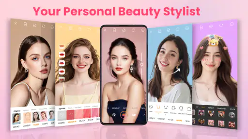 Caméra de maquillage et selfie screenshot
