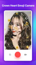Caméra Emoji Couronne screenshot