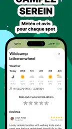 Campernight : aire camping screenshot