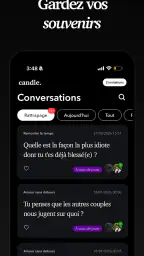 Candle: Questions & Jeu Couple screenshot