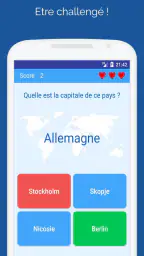 Capitales des pays: Quiz monde screenshot