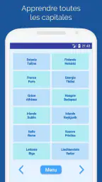 Capitales des pays: Quiz monde screenshot