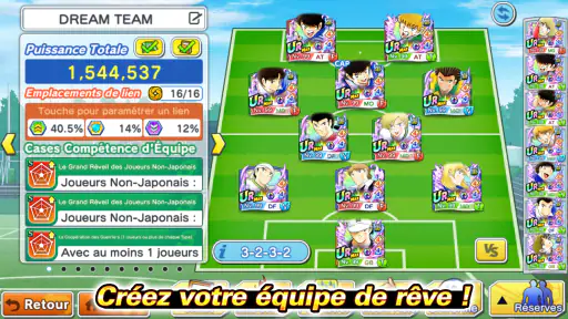 Captain Tsubasa: Dream Team screenshot