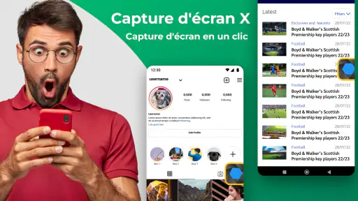 Capture d'écran - Screenshot X screenshot
