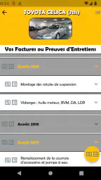 Carnet Entretien pour Voitures screenshot