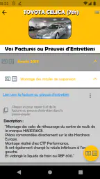 Carnet Entretien pour Voitures screenshot