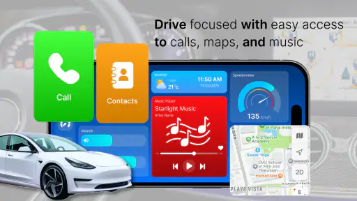 CarPlay android auto link screenshot