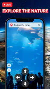 Carte de la Terre en direct screenshot
