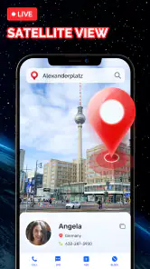 Carte de la Terre en direct screenshot