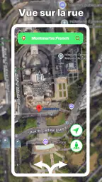 Carte de la Terre satellite screenshot