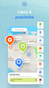 Carte Drive - Radar screenshot