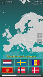 Carte du monde Quiz screenshot