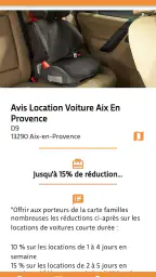 Carte Familles Nombreuses screenshot
