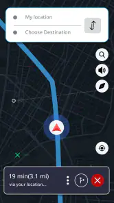 Carte Street View screenshot