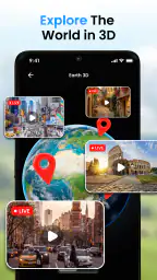 Carte terre en direct & GPS screenshot