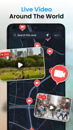 Carte terre en direct & GPS screenshot