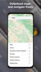 Cartes et navigation GPS screenshot